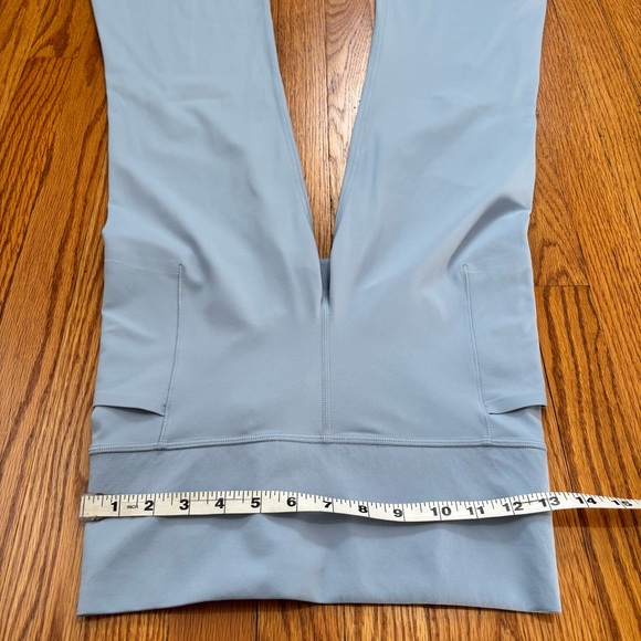 ATHLETA legging salutation stash flare leg baby blue high rise pull on yoga pant - Picture 11 of 16